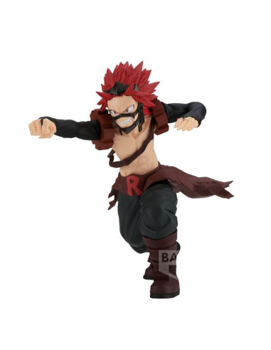 Figura banpresto my hero academia the amazing heroes eijiro kirishima (red riot) vol.35 13cm