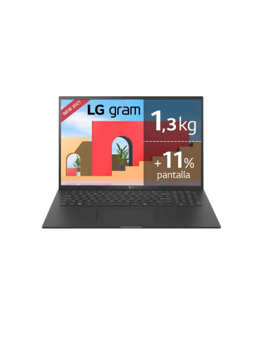 Portatil lg gram 17z95p - g i7 - 1195g7 17pulgadas 16gb - ssd512gb - wifi - bt - w10