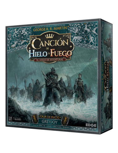 Juego de mesa cancion de hielo y fuego: caja de inicio grey joy pegi 14