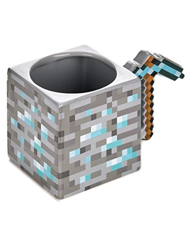 Taza 3d paladone minecraft pico 550ml