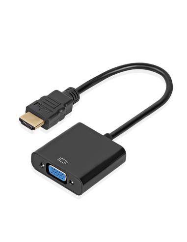 Adaptador hdmi a vga m - h fhd 1080p