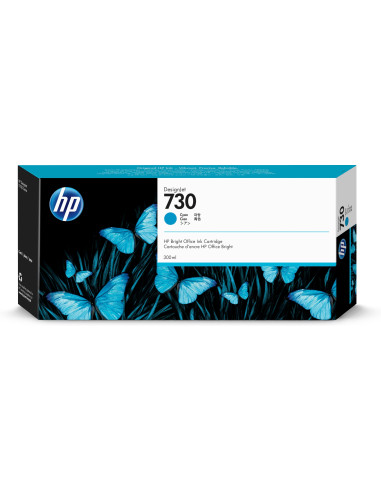 Cartucho tinta hp 730 cian 300ml