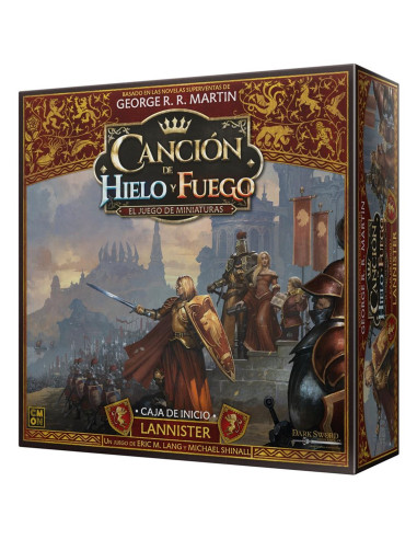 Juego de mesa cancion de hielo y fuego caja de inicio lannister pegi 14