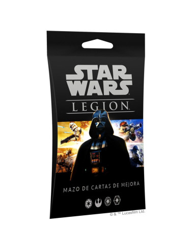 Juego de mesa star wars legion : mazo de cartas de mejora pegi 14