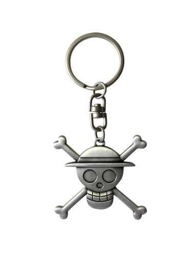 Llavero 3d abysse metal one piece logo