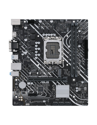 Placa base asus intel prime - h610m - d d4 m - atx -  2x ddr4 -  4x sata 6gb - s -  2x usb 3.2 -  4x usb 2.0 90mb1a00 - m0eay0