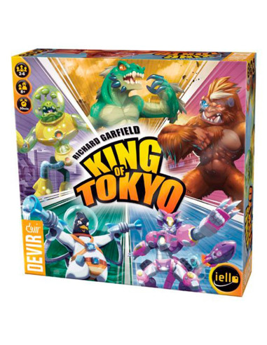 Juego de mesa devir king of tokyo pegi 8