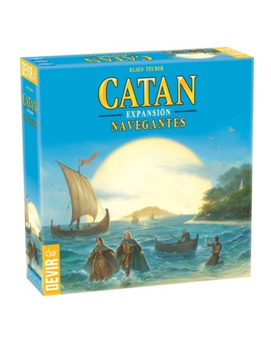 Juego de mesa devir catan navegantes de catan 4 jugadores pegi 8