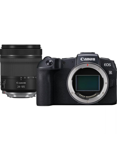 Camara digital reflex canon eos rp rf 24 - 105mm f4 - 7.1 is stm cmos -  26.2mp -  digic 8 -  4k -  wifi