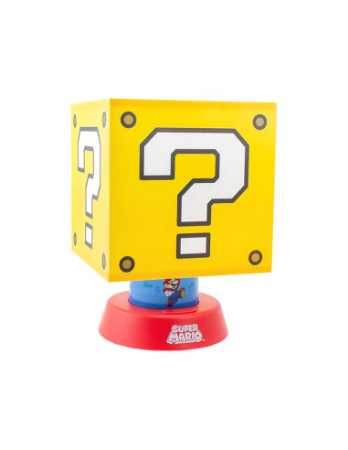 Lampara paladone super mario icon caja sorpresa