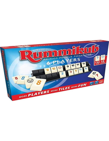 Juego de mesa rummikub original 6 jugadores pegi 6