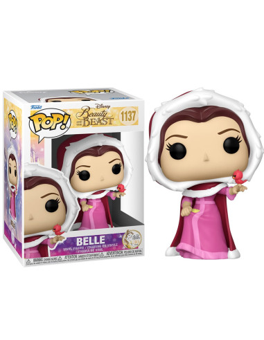 Funko pop disney la bella y la bestia bella en la nieve 57587