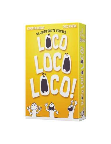 Juego de mesa ¡loco loco loco! pegi 8