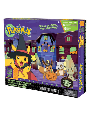 Calendario de halloween pokemon