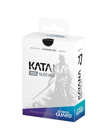 Fundas ultimate guard katana sleeves tamaño estándar negro