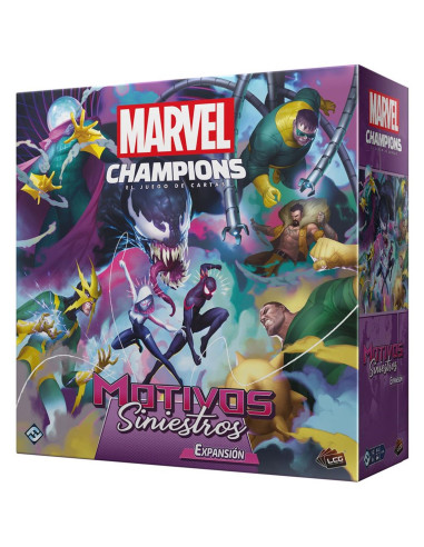 Juego de mesa marvel champions motivos siniestros pegi 14