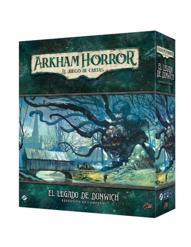 Juego de mesa arkham horror : el legado de dunwich exp. campaña pegi 14