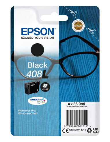 Cartucho tinta epson 408l negro durabrite 408l ultra ink