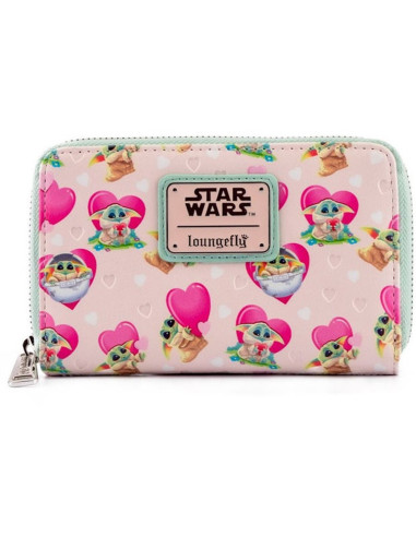 Cartera loungefly star wars san valentin grogu