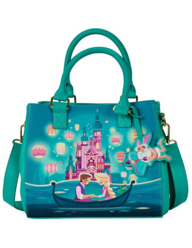 Bolso  loungefly disney castillo princesas enrredados