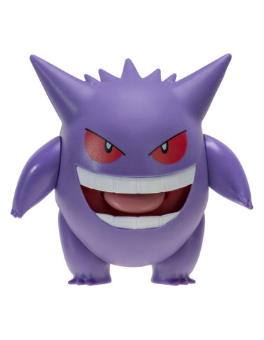 Figura jazwares pokemon batalla feature gengar 11 cm