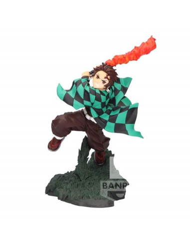 Figura banpresto demon slayer kimetsu no yaiba combination battle tanjiro kamado 9cm