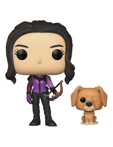 Funko pop marvel hawkeye kate bishop con perro 59481