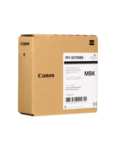 Cartucho tinta canon pfi - 307mbk negro mate