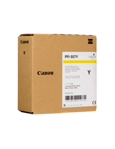 Cartucho tinta canon pfi - 307y amarillo