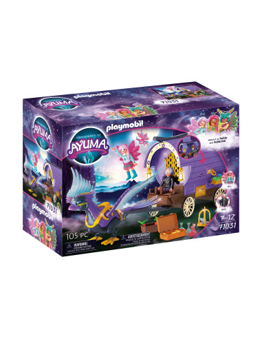 Playmobil ayuma carruaje de hada con phoenix