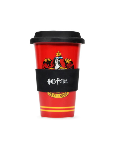 Vaso de viaje half moon bay harry potter gryffindor