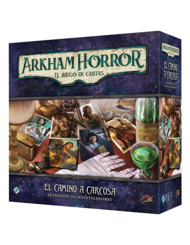 Juego de mesa arkham horror lcg: el camino a carcosa exp. investigadores pegi 14