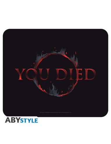 Alfombrilla gaming dark souls ''you died'' abystyle 235 x 195cm