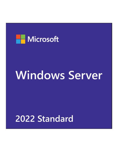 Windows server 2022 standard español 64 bits dvd 16 nucleos