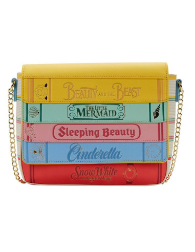 Bandolera loungefly disney libros clásicos de las princesa