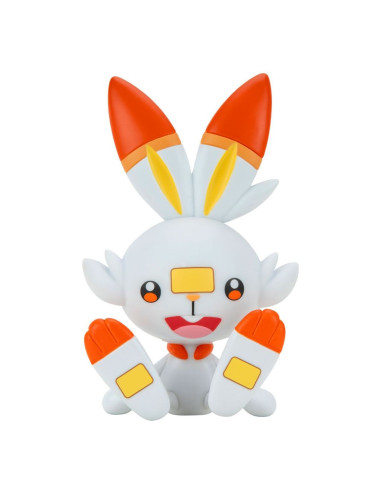 Figura jazwares pokemon vinilo scorbunny 10 cm