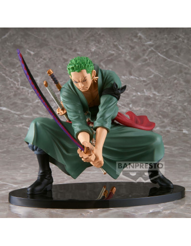 Figura  banpresto onepiece scultures big figure colosseum 4 vol.3 roronoa zoro