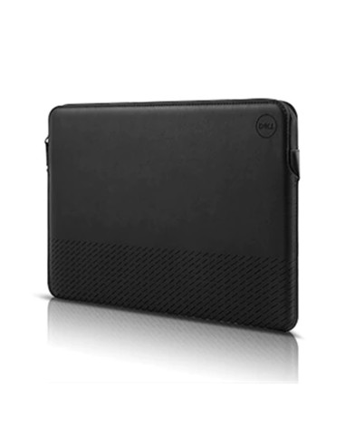 Maletin dell ecoloop leather sleeve para portatil 14pulgadas negro