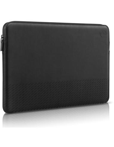 Maletin dell ecoloop leather sleeve para portatil 15pulgadas negro