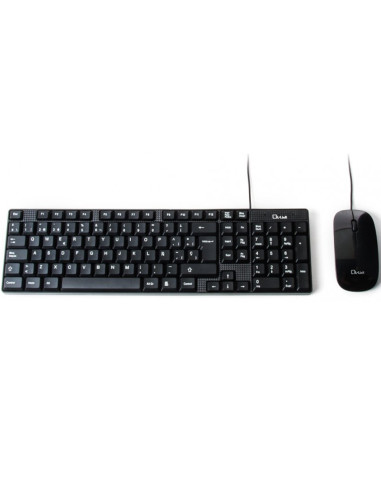 Kit teclado + raton l - link ll - kb - 816 - combo usb negro