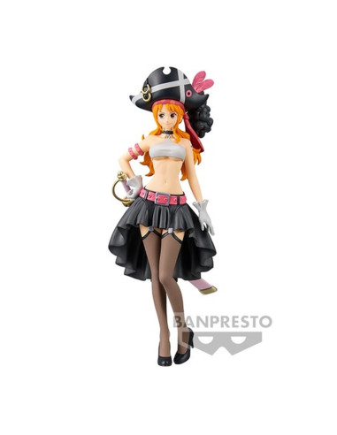 Figura banpresto one piece dxf the grandline lady nami