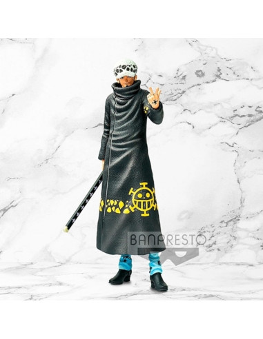 Figura banpresto one piece grandista nero trafalgar law