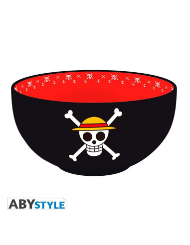 Bol desayuno abystyle one piece logo straw hat pirates