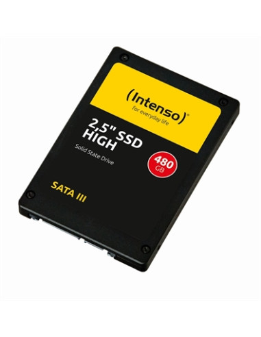 Disco duro interno solido ssd intenso high 480gb 2.5pulgadas sata3