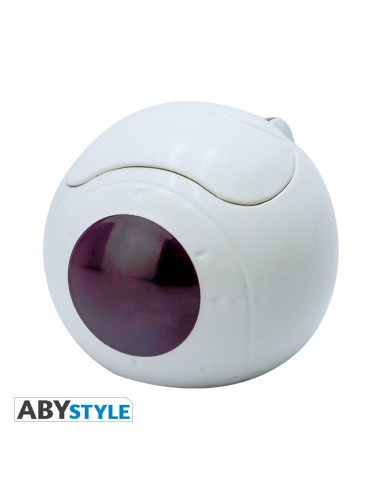 Taza termica 3d abystyle dragin ball capsula saiyan vegeta