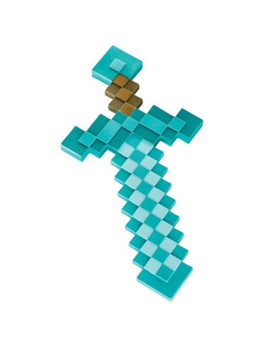 Replica disguise minecraft espada diamante