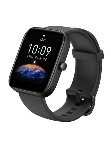 Pulsera reloj deportiva amazfit bip 3 black  1.69pulgadas - smartwatch