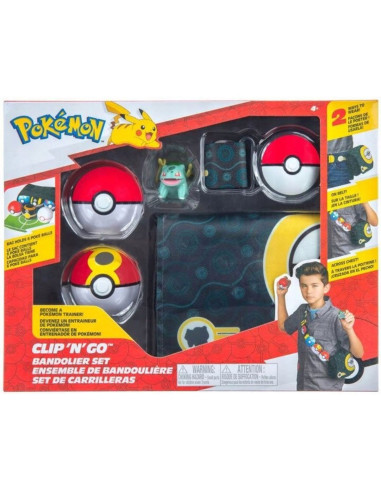 Set pokeball jazwares pokemon repeat ball poke ball & bulbasur 3