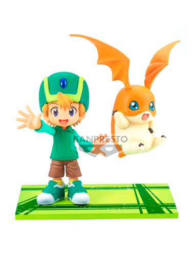 Figura banpresto digimon adventure dxf adventure archives takeru & patamon