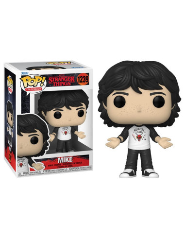 Funko pop series tv stranger things s4 mike 62393